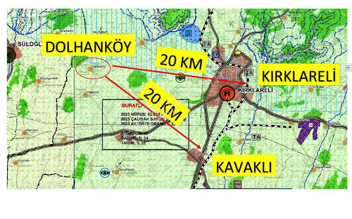 Araç Ve Ev Takasına Uygun Dolhanda Köy Merkezine Sadece 750 Metre Muhteşem Doğa Manzaralı Tarla - Görsel 5