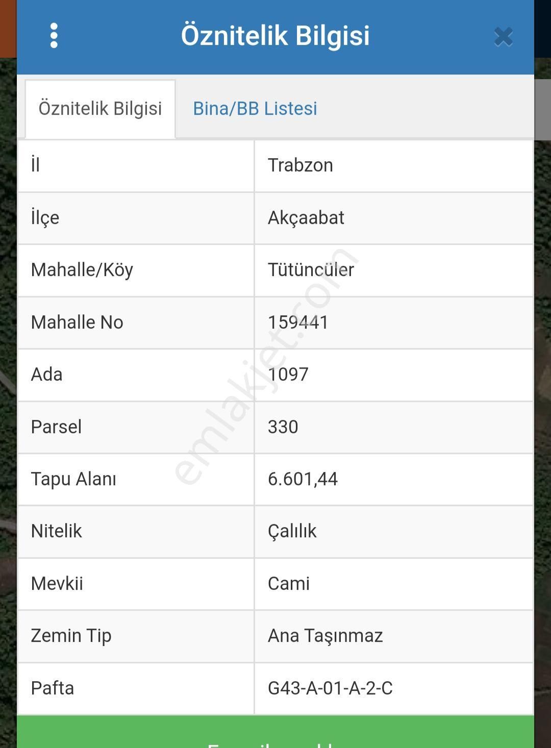 Akçaabat Tütüncüler’ De Satılık 6601 M2 Yatırımlık Fındık Arazisi - Görsel 20