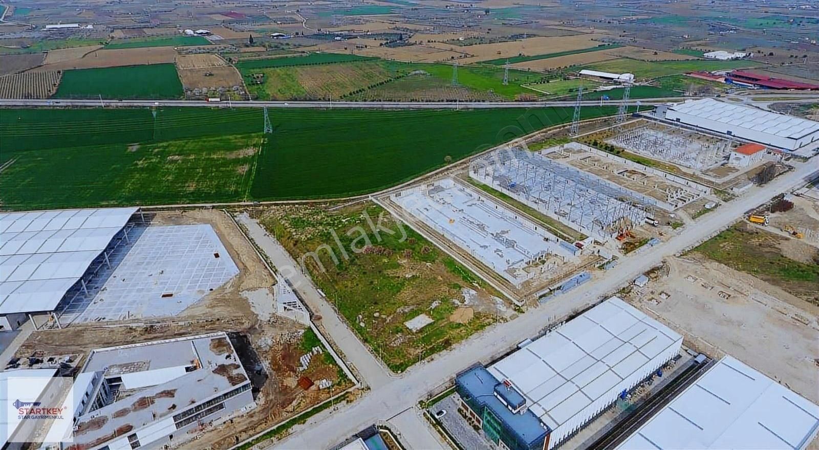 Startkey Star'dan Organize Sanayiye Sıfır Yatırımlık Arazi - Görsel 6