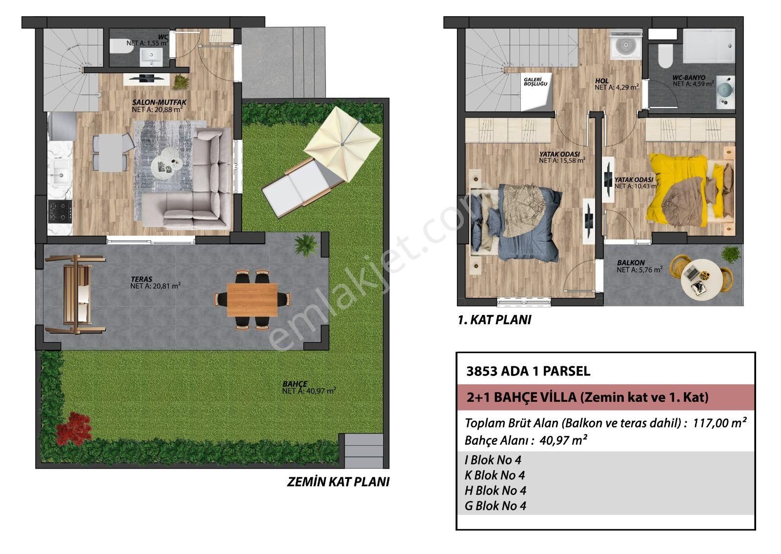 Ada Dreams/ Dalaman Adalıfe Sitesinde Satılık 2+1 Bahçe Villa - Görsel 7