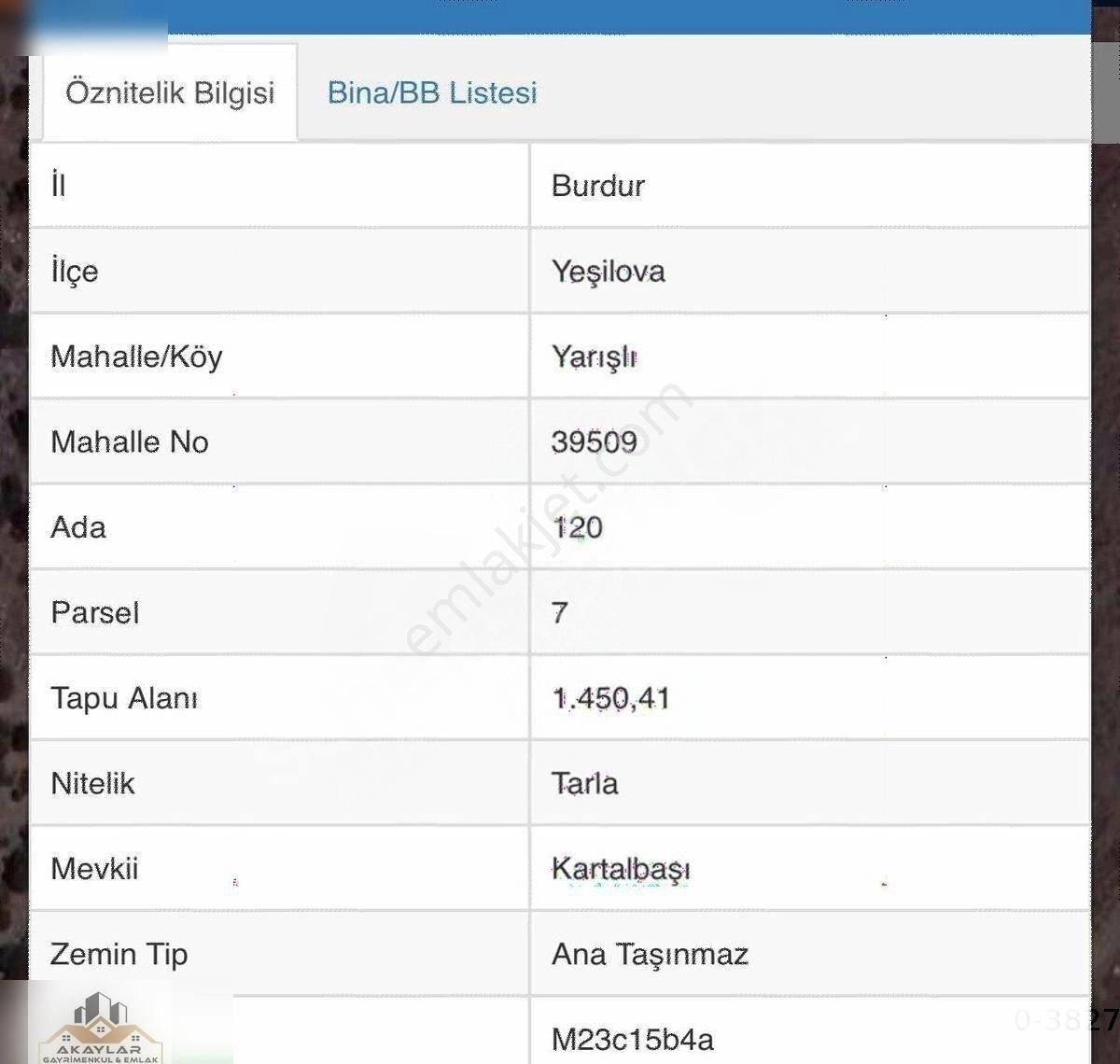 Yola Cephe Satılık Arazi
