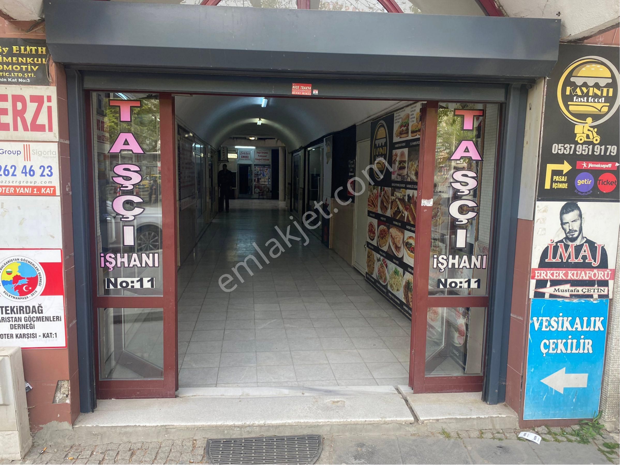 Tekirdağ Süleymanpaşa Taşçı İşhanında 18 M2 Kiralık Ofis