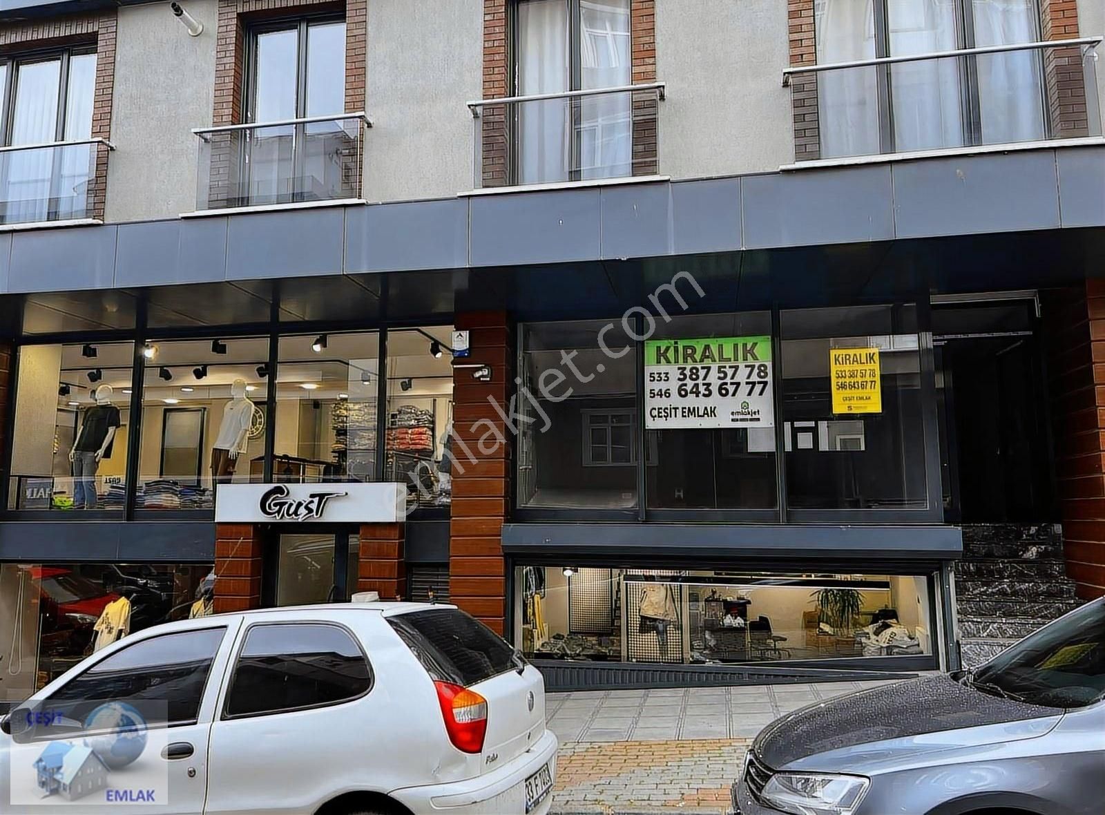 Çeşit Emlak Tekstilin İçinde Yeni Binada 80 M2 Giriş Dükkan