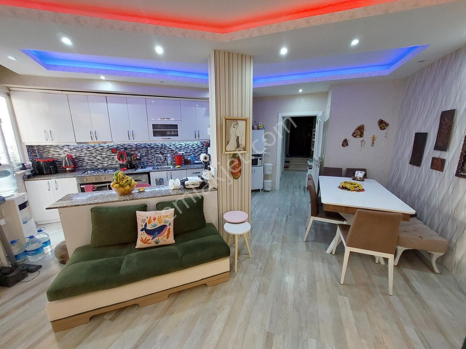 Alanya Denize Sıfır Bahçe Katı Eşyalı Satılık - Görsel 17