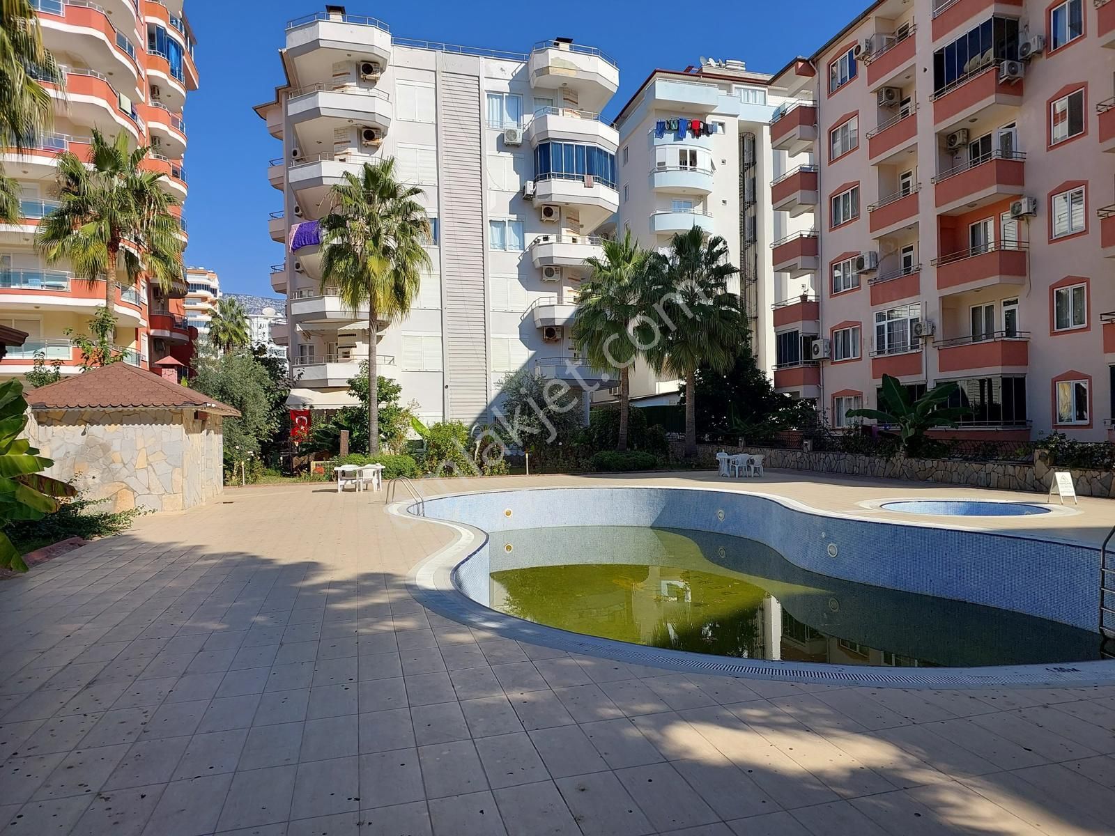Alanya Denize Sıfır Bahçe Katı Eşyalı Satılık - Görsel 10