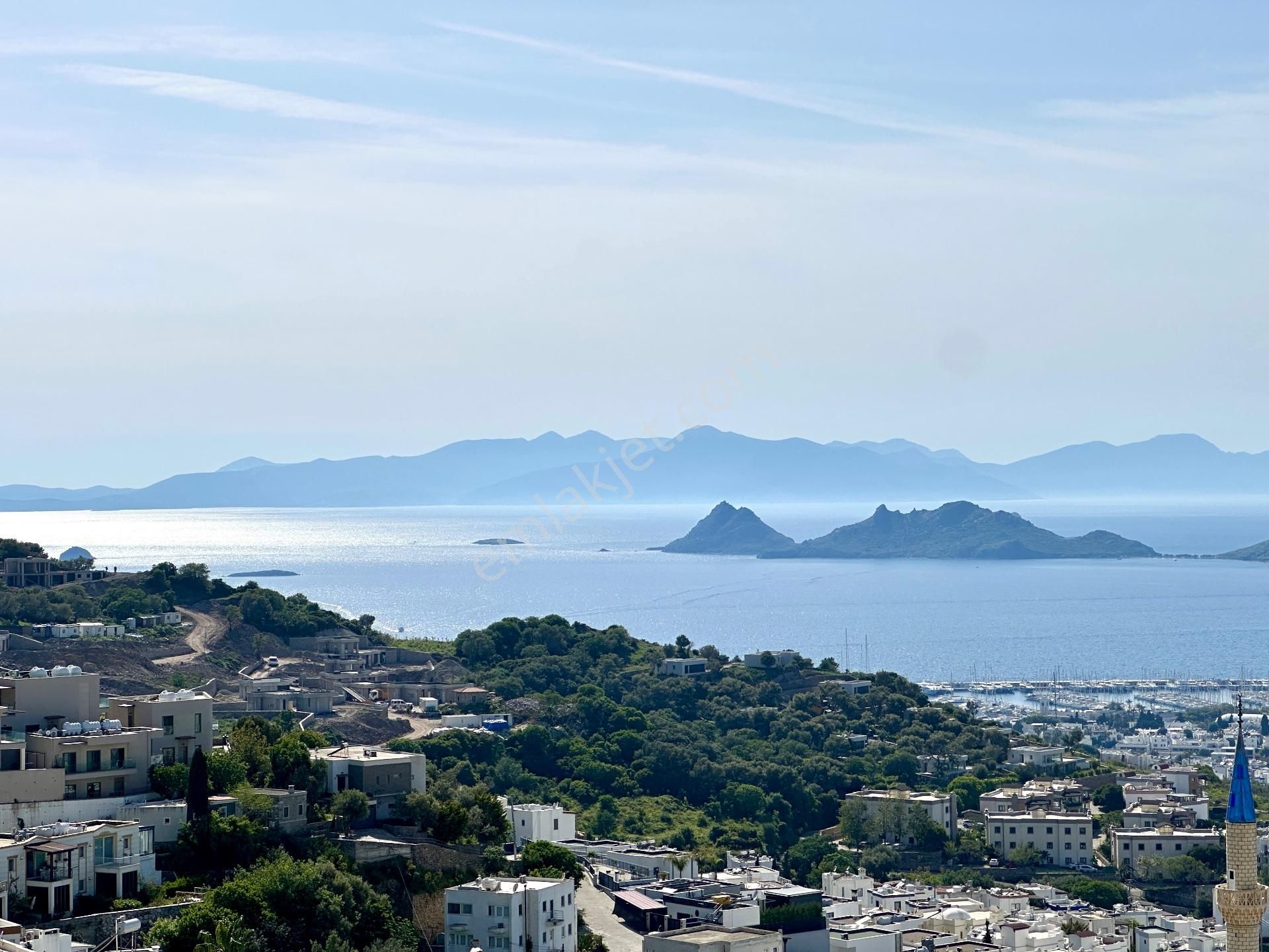 Bodrum Turgutreis'te Muhteşem Deniz Manzaralı Sıfır Lüks Daire - Görsel 15