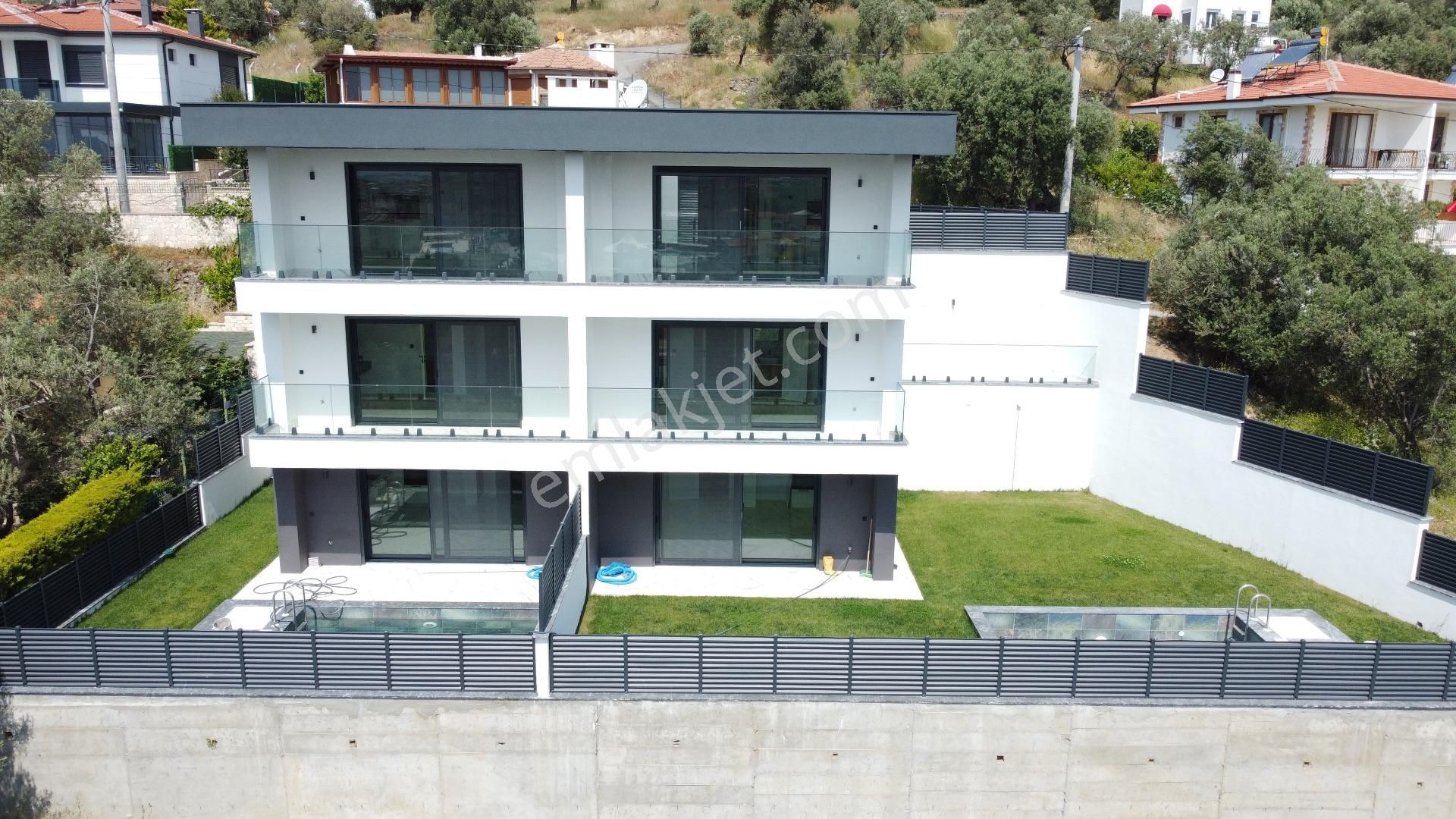 Güre'de Ful Deniz Manzaralı Özel Havuzlu Satılık Villa - Görsel 4