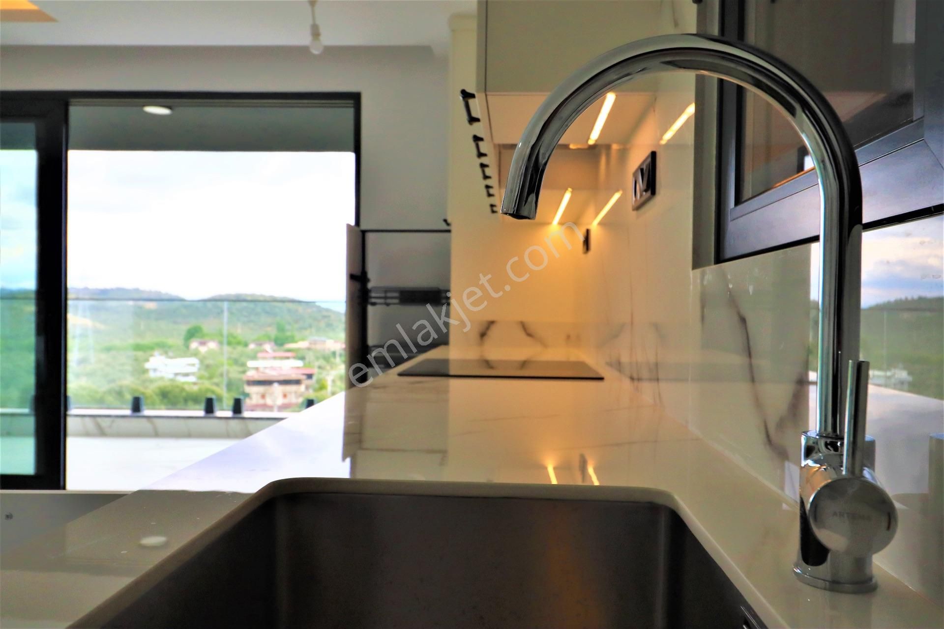 Güre'de Ful Deniz Manzaralı Özel Havuzlu Satılık Villa - Görsel 16