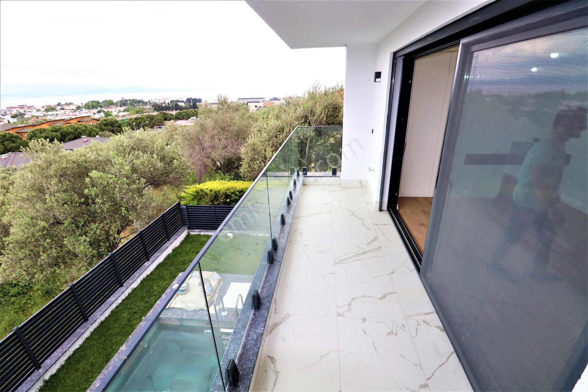 Güre'de Ful Deniz Manzaralı Özel Havuzlu Satılık Villa - Görsel 33