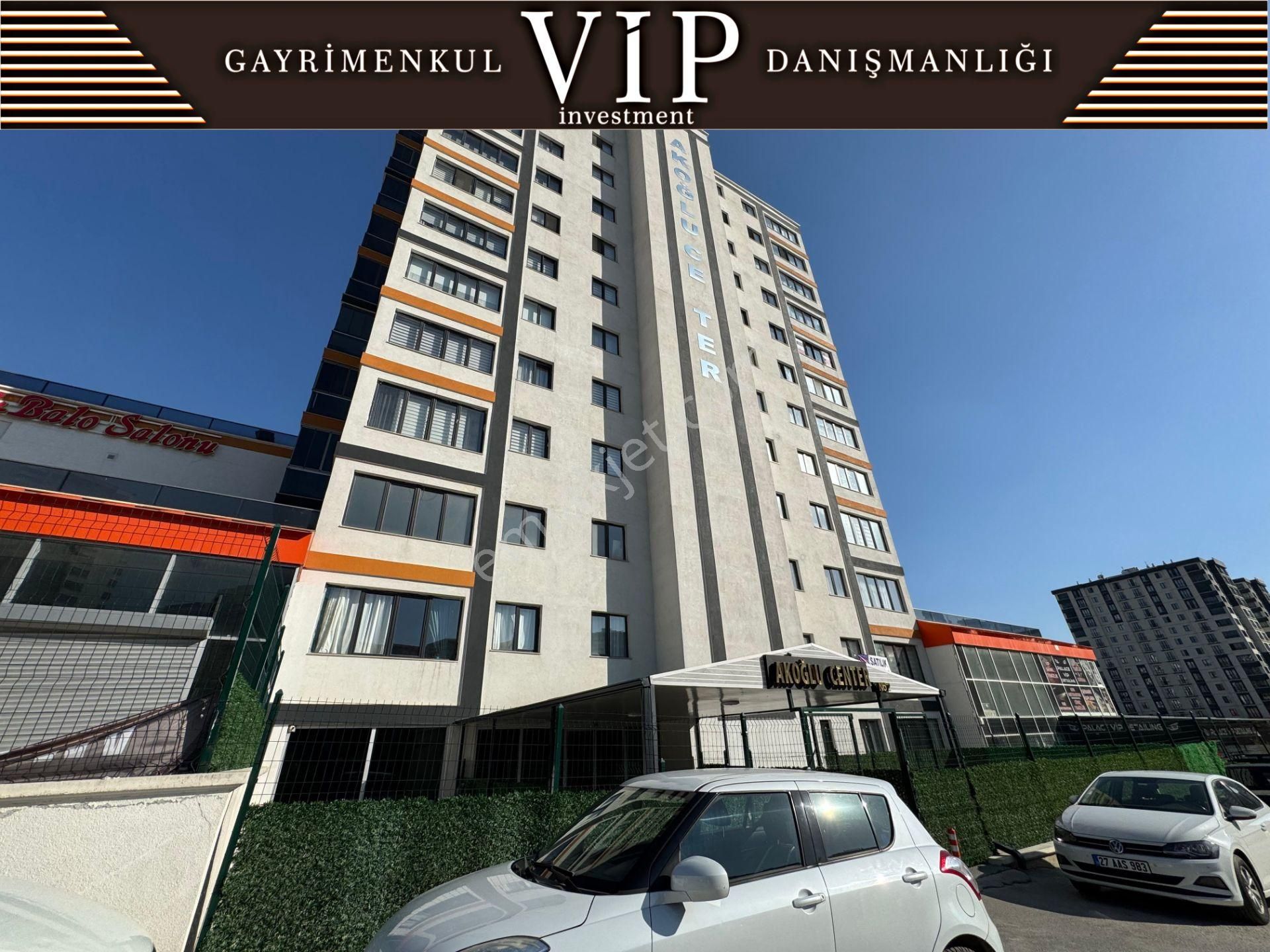 Cumhuriyet Mah. Akoğlu Center Ara Kat Lüx Yapılı 2+1 Satılık!!