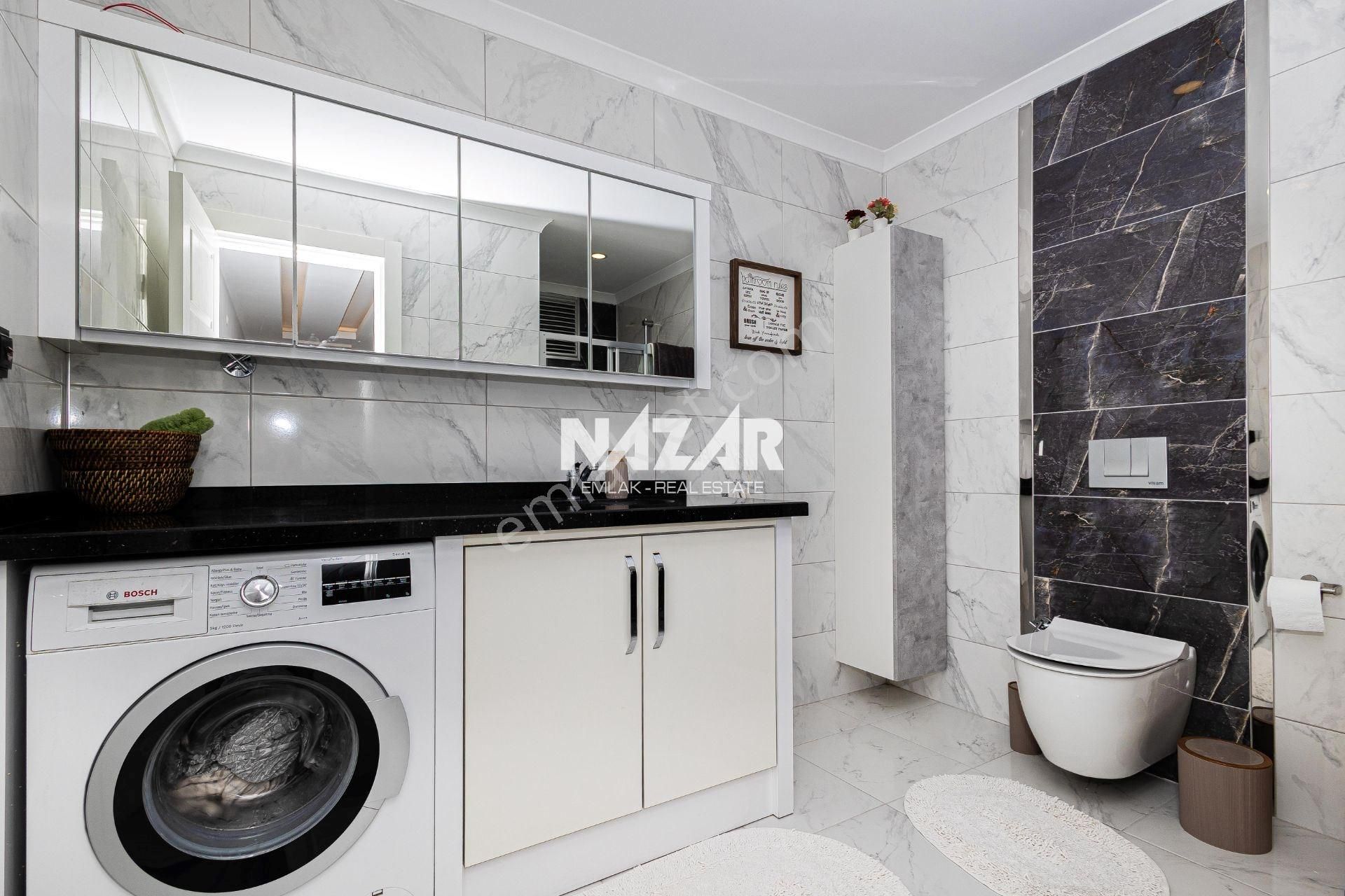 Alanya Oba'da Satılık 5+1 Geniş Dubleks Daire – Eksen Park Sitesi - Görsel 30