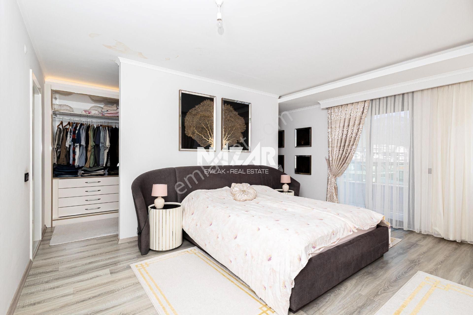 Alanya Oba'da Satılık 5+1 Geniş Dubleks Daire – Eksen Park Sitesi - Görsel 19