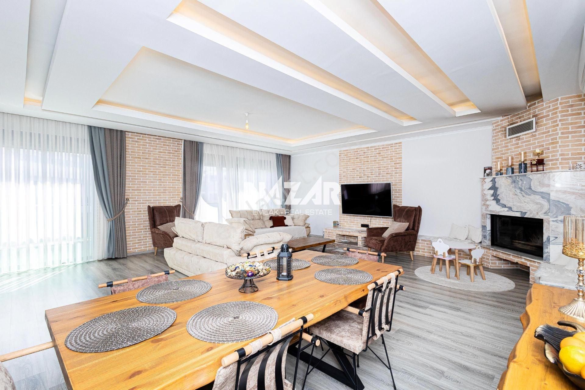 Alanya Oba'da Satılık 5+1 Geniş Dubleks Daire – Eksen Park Sitesi - Görsel 12