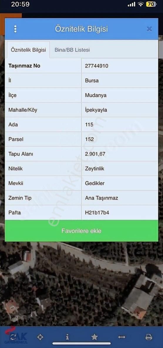 İpekyayla Anayola Cephe Manzaralı Emsalsz Kupon2901m²frsat Arazi - Görsel 21