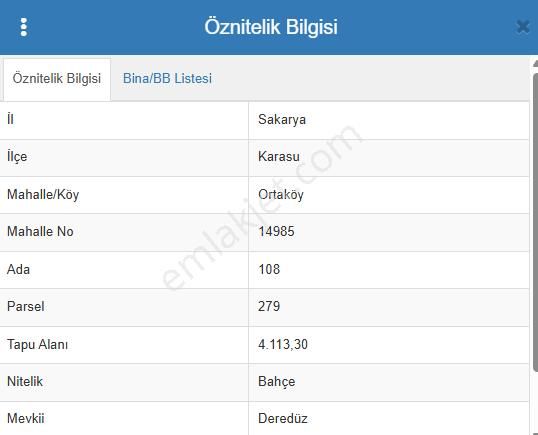 Sakarya Karasu Ortaköyde Yola Cepheli 4.113 M² Fındık Bahçesi - Görsel 5