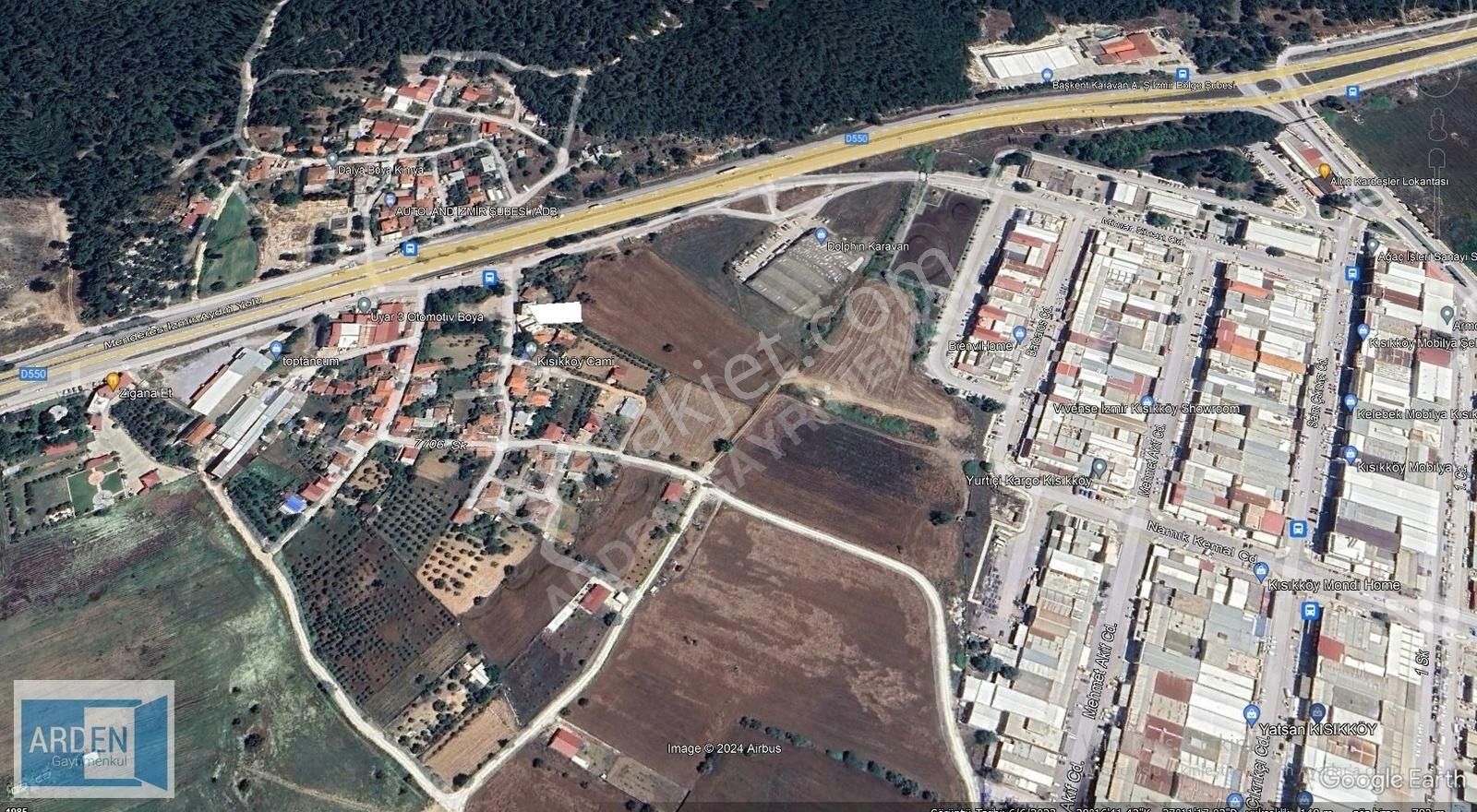 Arden Gyo'dan Menderes Kısık Girişinde İmarlı Arsa - Görsel 17