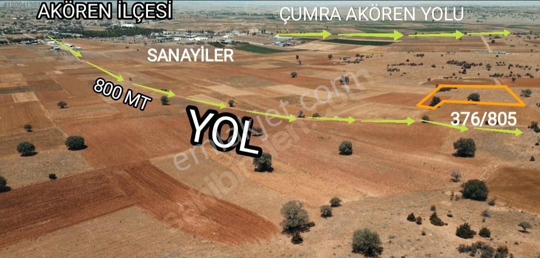 Akörende 5860 Mt. İmara Yakın Ormana Sıfır.