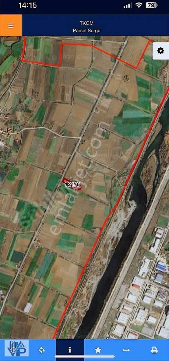 Bafra Vıp Gym'den Örencik Mah'de Yol Kenarında Satılık Tarla !!
