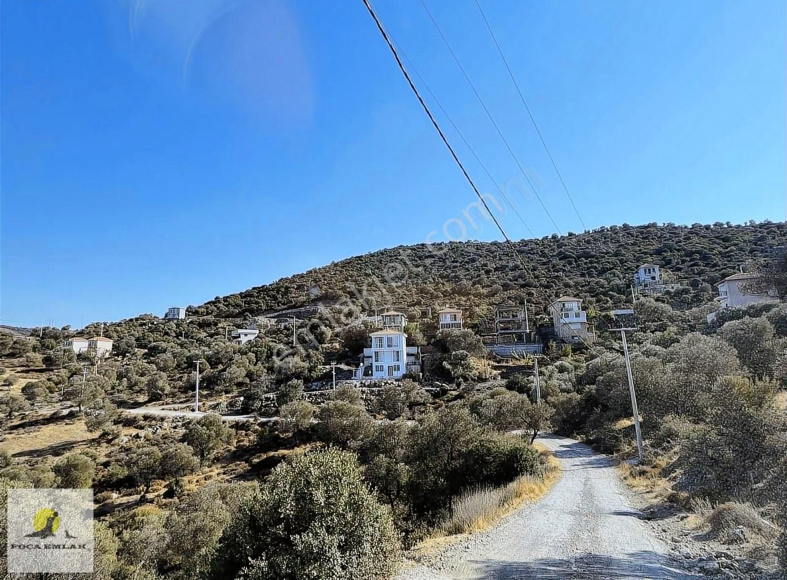 Foça Emlak'tan Sazlıca Da Full Deniz Manzaralı Arsa - Görsel 2