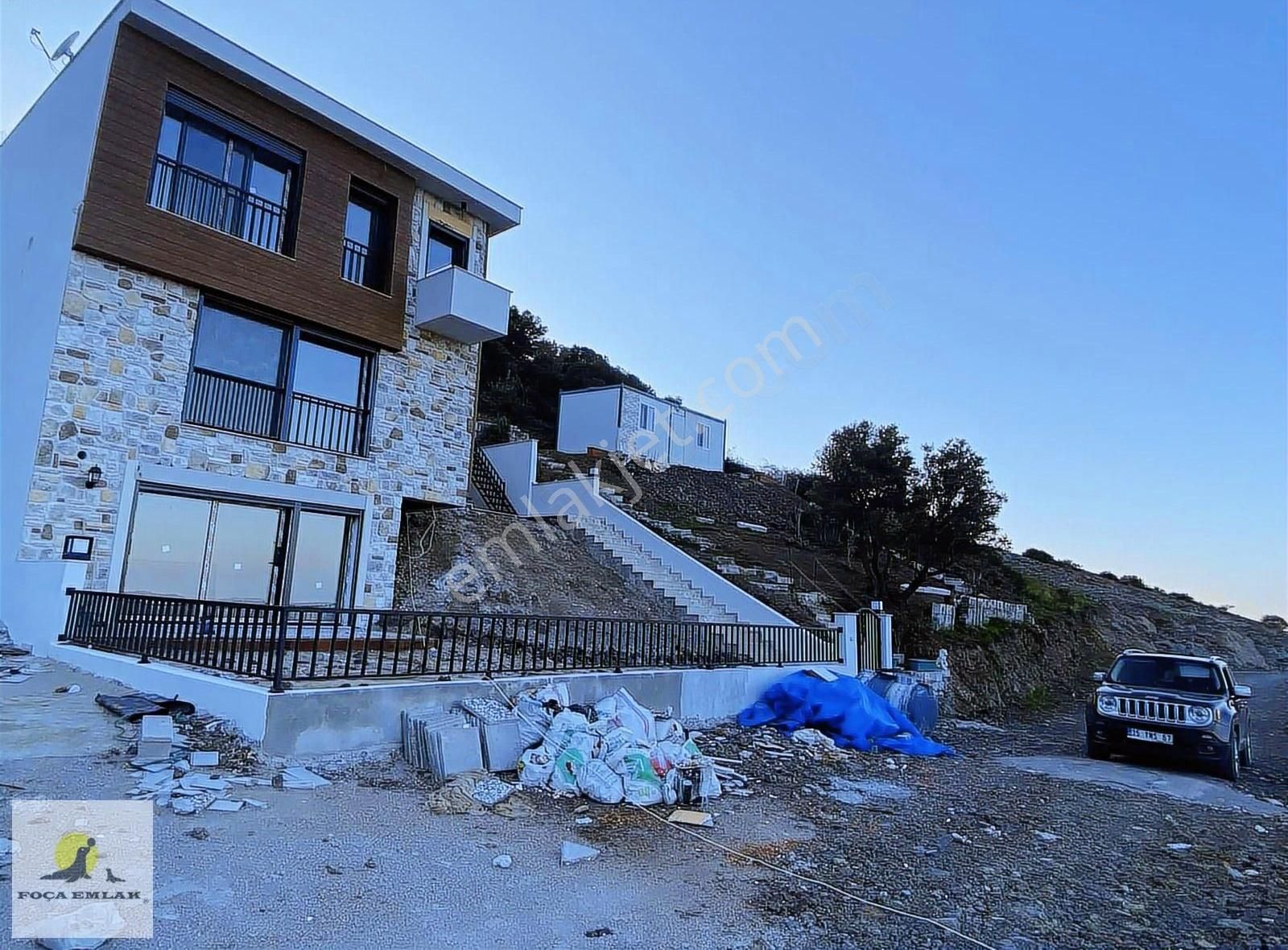 Foça Emlak'tan Sazlıca Da Full Deniz Manzaralı Arsa - Görsel 6