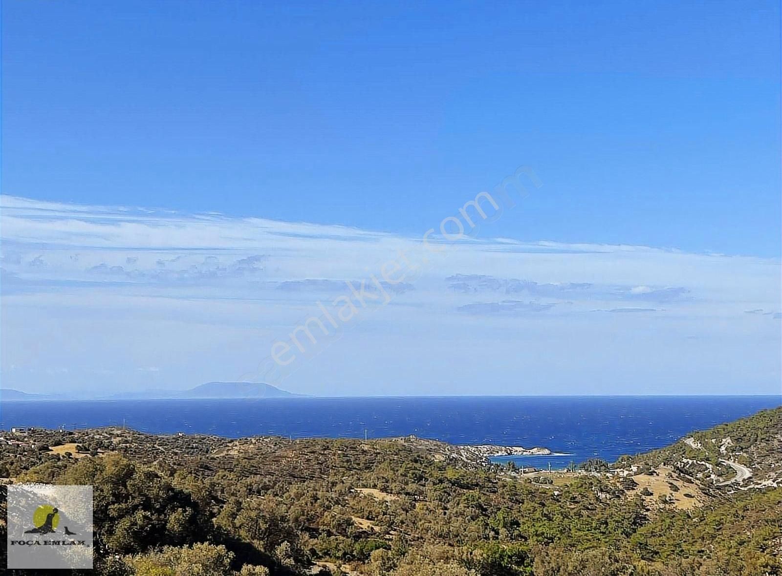 Foça Emlak'tan Sazlıca Da Full Deniz Manzaralı Arsa - Görsel 9