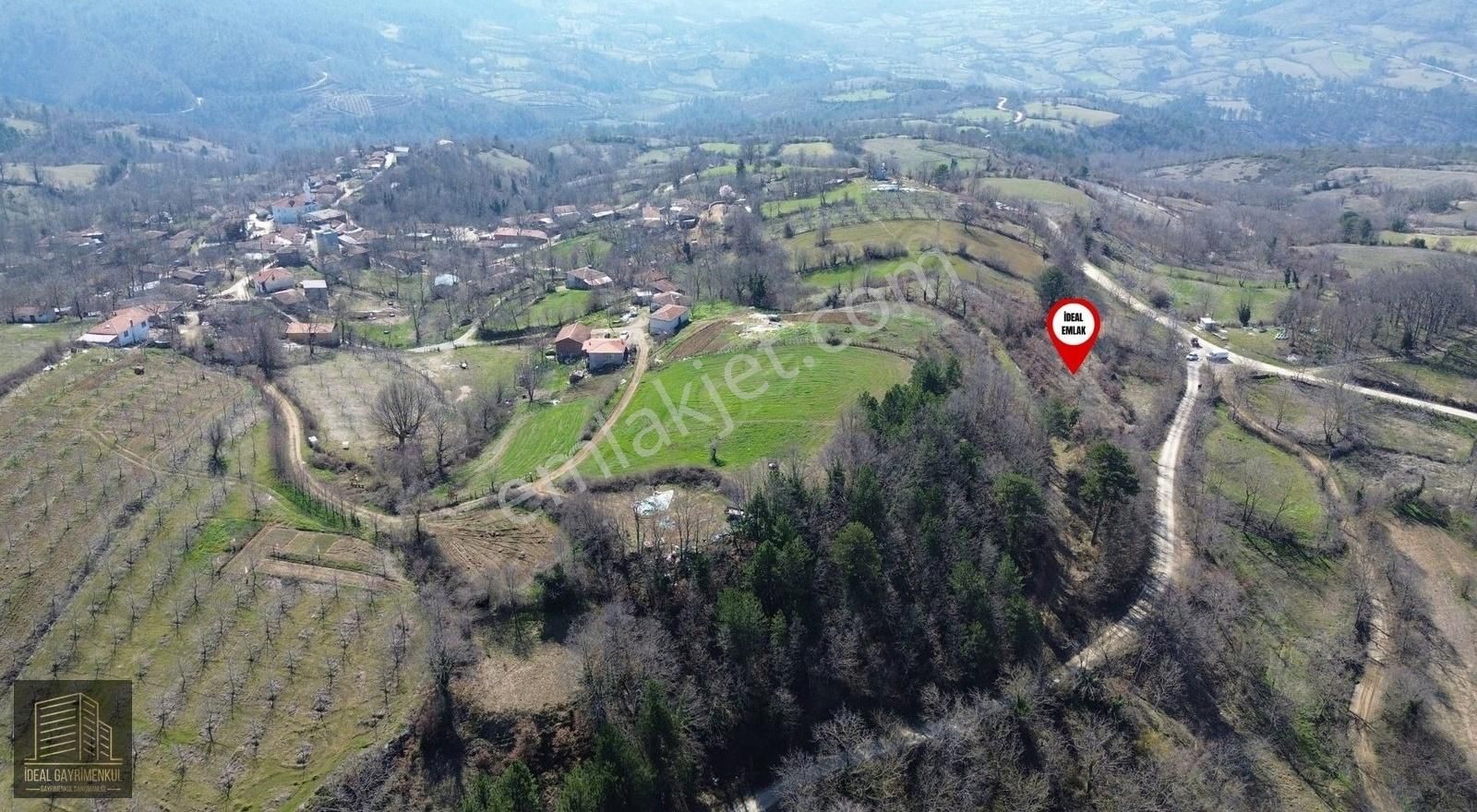 Kazdağı Etekleri Eskiyayla'da 1265m2 Köy İçi İmarlı 2565m2 Arsa! - Görsel 7