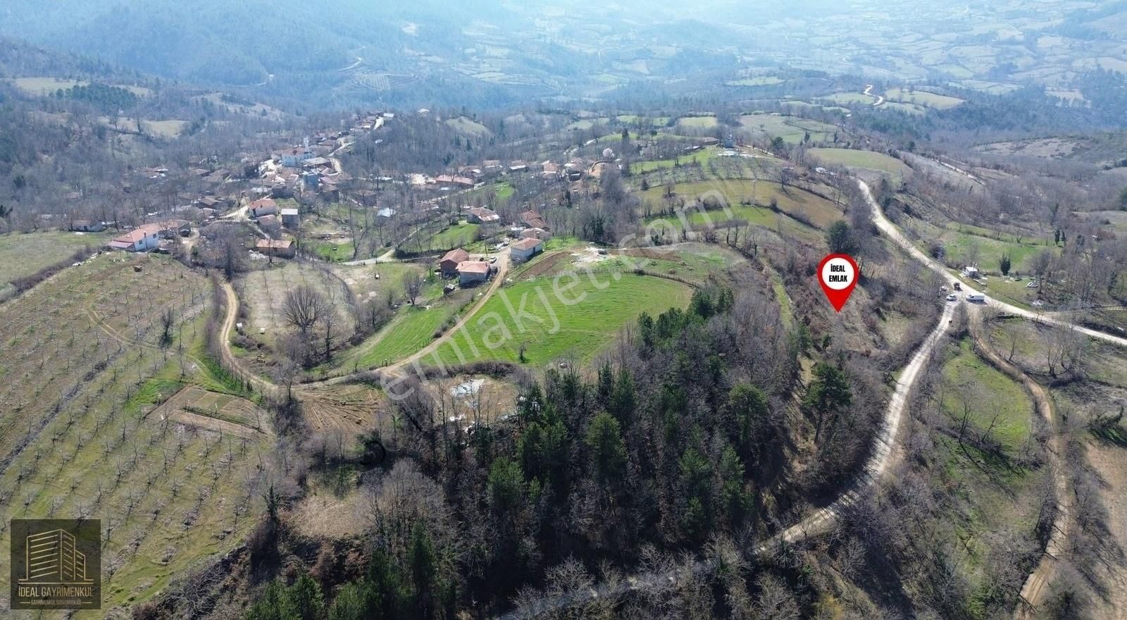 Kazdağı Etekleri Eskiyayla'da 1265m2 Köy İçi İmarlı 2565m2 Arsa! - Görsel 3