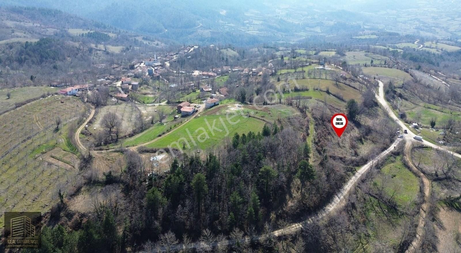 Kazdağı Etekleri Eskiyayla'da 1265m2 Köy İçi İmarlı 2565m2 Arsa! - Görsel 5