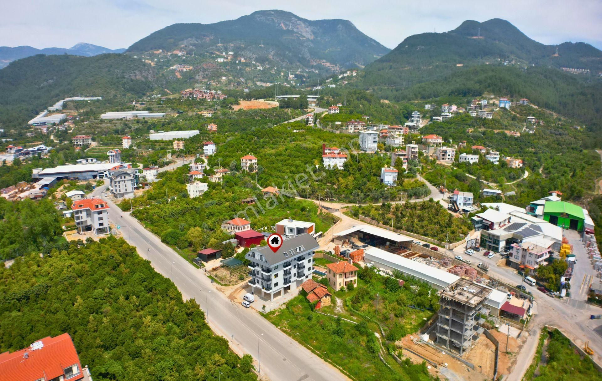Satılık 1+1 Sıfır Daire, Alanya-oba