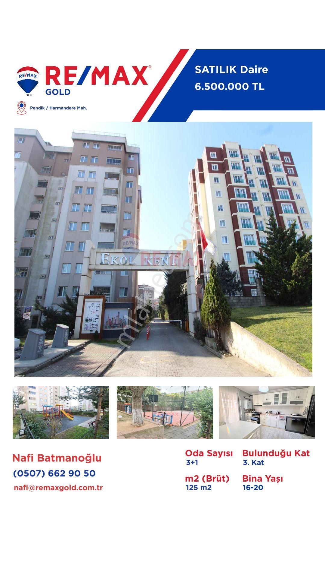 Pendik Harmandere Mah Viaport Karşısı Ekolkent Sit Satılık Daire