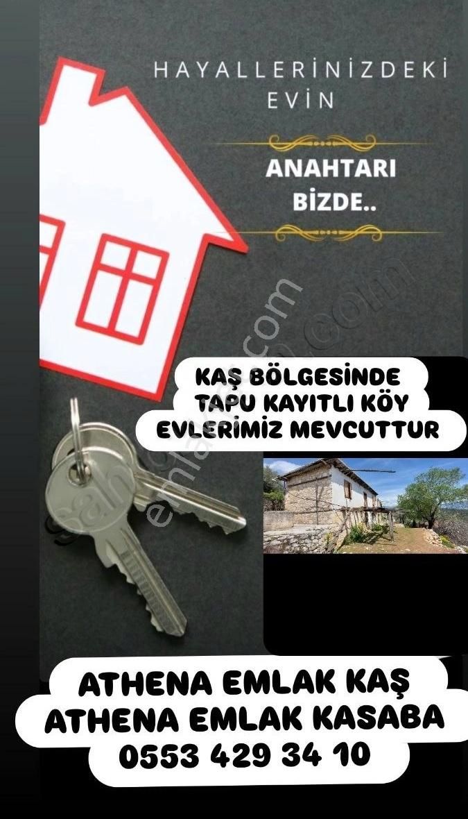 Kaş Belenli Müstakil Tapulu Deniz Manzaralı Yatırım Fırsatı