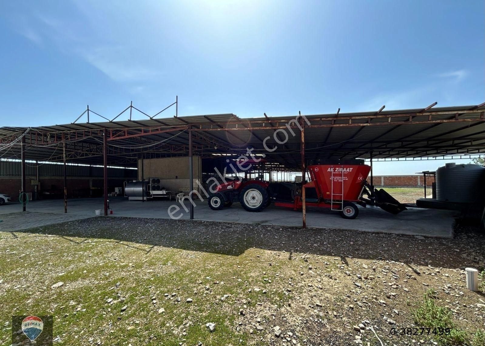 Söke Güllübahçe'de Yatırıma Uygun Tam Donanımlı Ruhsatlı Büyükbaş Hayvan Üretım Çıftlığı - Görsel 9