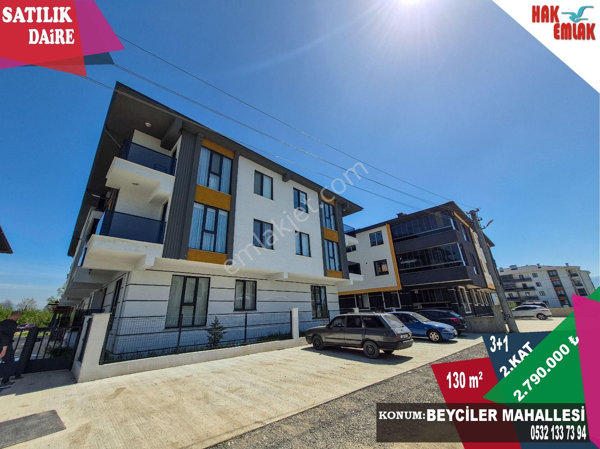 Hak Emlak'tan Beyciler Mah. Ebeveyn Banyolu Satılık Geniş Daire