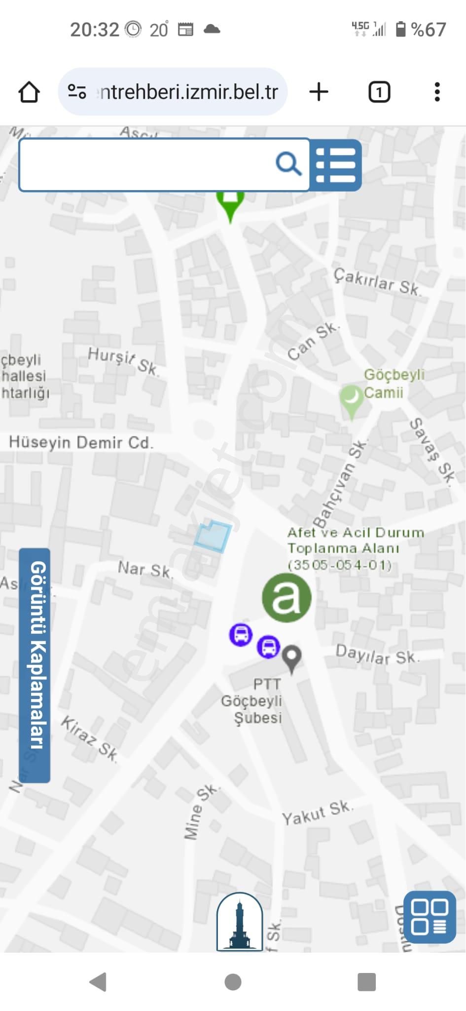 İzmir Bergama Göçbeyli Mahallesinde Satılık Konut Ve Ticari İmarlı Arsa - Görsel 2