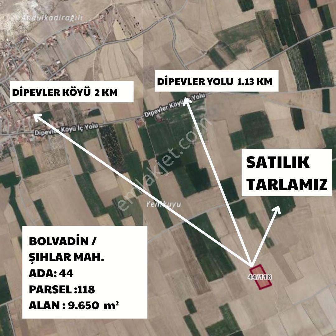 Yaman'dan Bolvadin Şıhlar Mahallesin'de Satılık Tarla - Görsel 2
