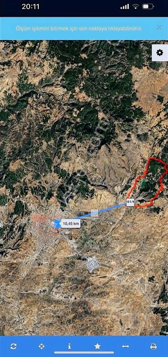 Temenos'tan Göğem Ovasında Ana Yol Üzeri Satılık Tarla