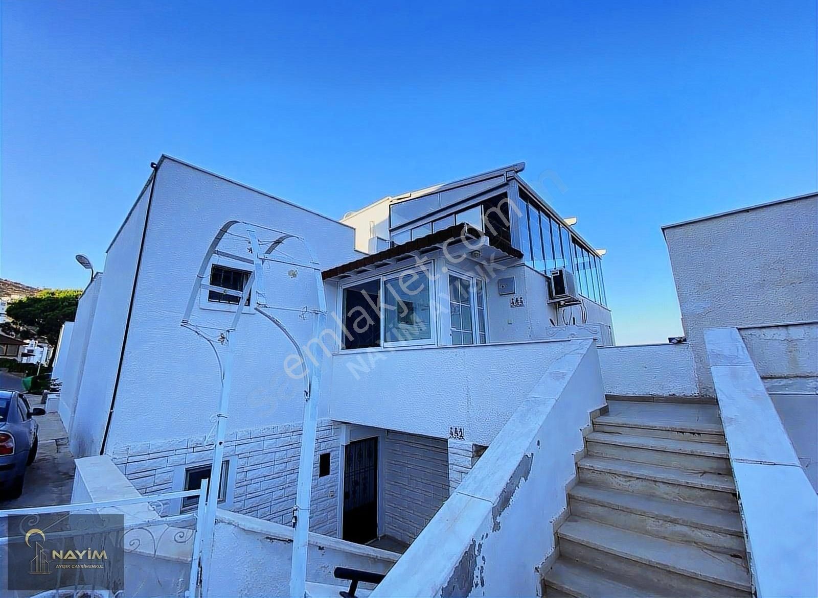 Bodrum Bankev Deniz Manzaralı 2+1 Çift Banyolu Üst Dubleks - Görsel 11