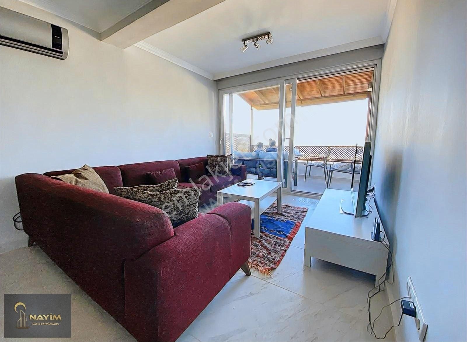 Bodrum Bankev Deniz Manzaralı 2+1 Çift Banyolu Üst Dubleks - Görsel 24