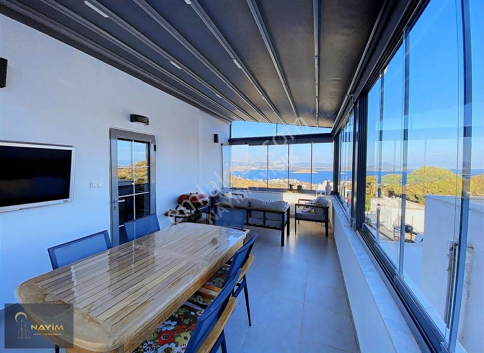Bodrum Bankev Deniz Manzaralı 2+1 Çift Banyolu Üst Dubleks - Görsel 5