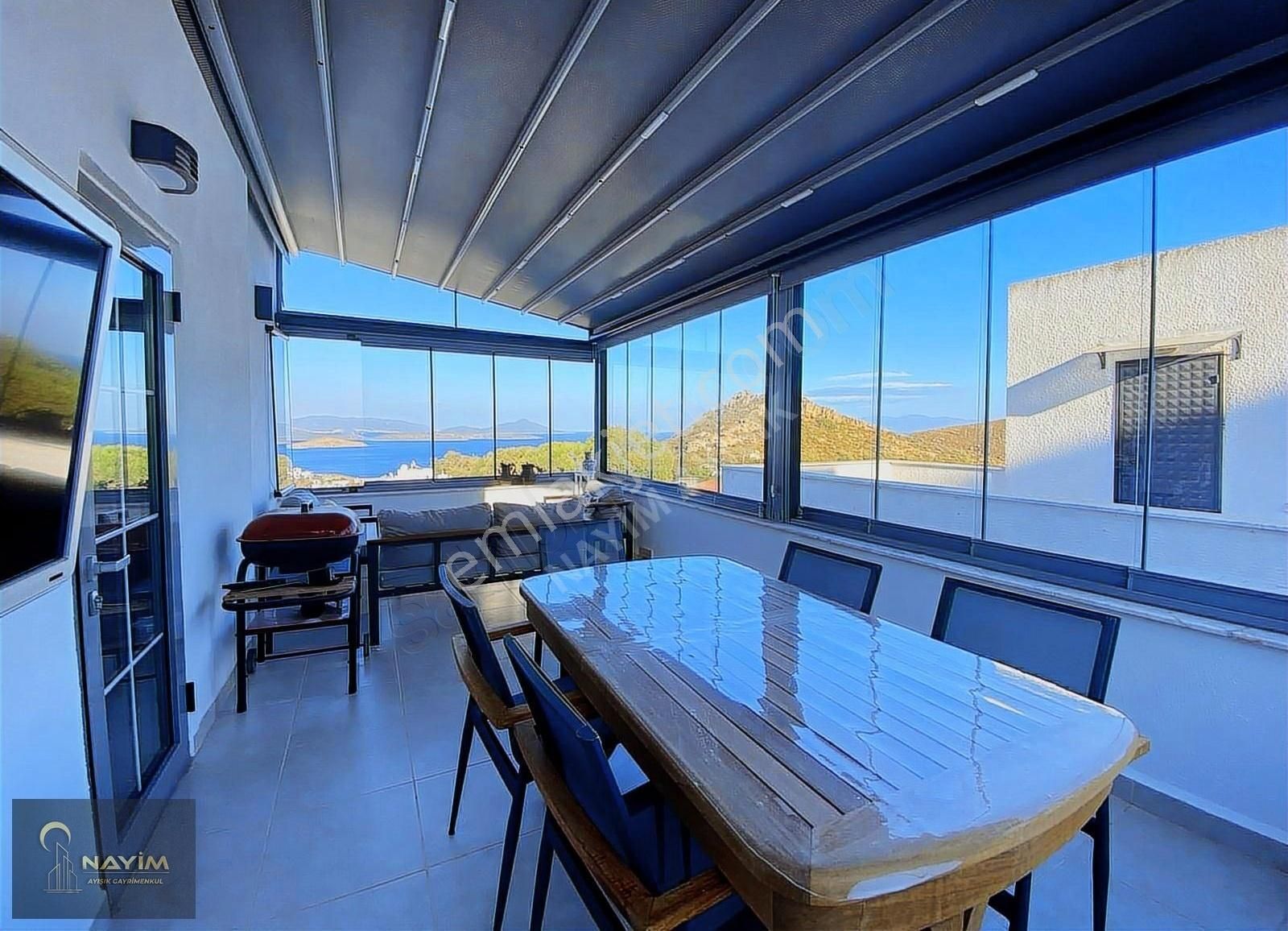 Bodrum Bankev Deniz Manzaralı 2+1 Çift Banyolu Üst Dubleks - Görsel 29