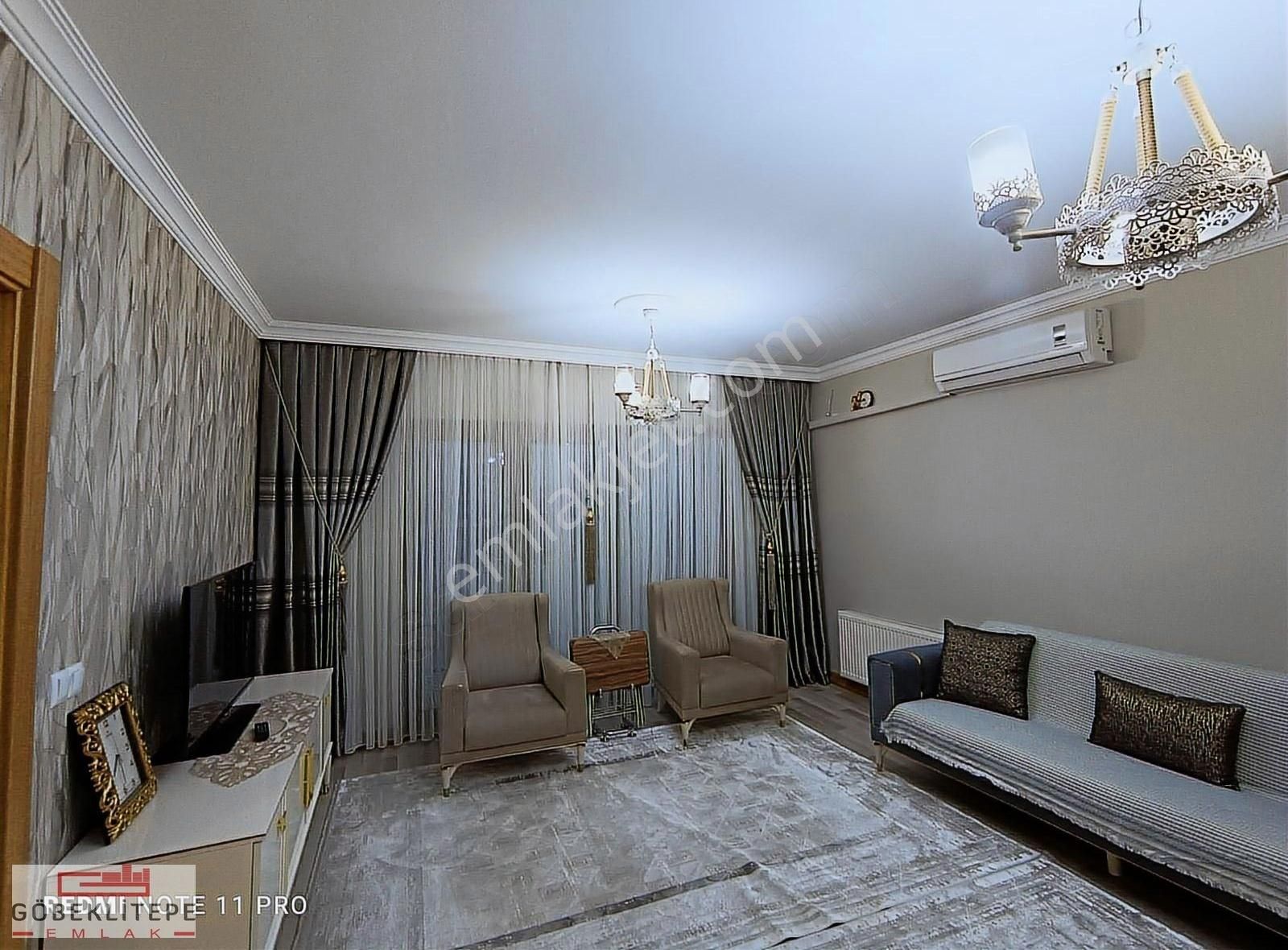 Karaköprü Maşukta 2+1 İçi Yapılı Sarı Toki