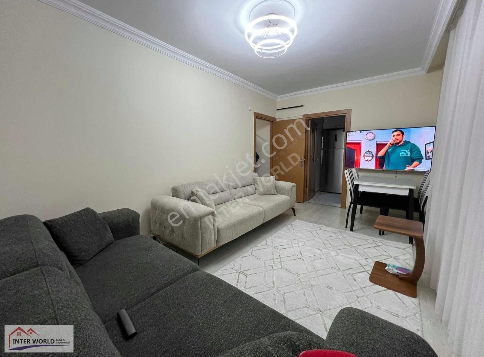 Inter World'den Cemil Meriç 1+1 55m² Açık Otopark Ayrı Mutfaklı