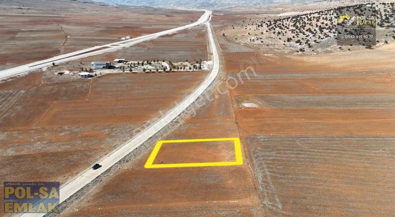 Korkuteli Sımandır Da Satılık 1.353m2 Tarla Resmi Yolu Var - Görsel 7