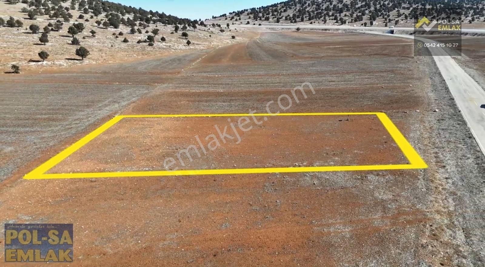 Korkuteli Sımandır Da Satılık 1.353m2 Tarla Resmi Yolu Var - Görsel 11