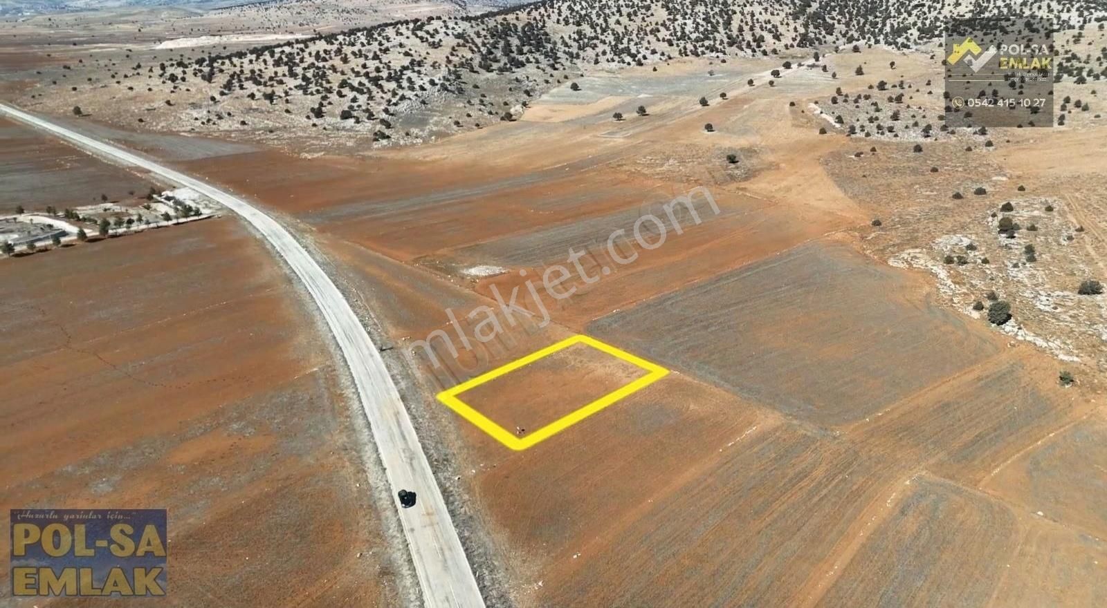 Korkuteli Sımandır Da Satılık 1.353m2 Tarla Resmi Yolu Var - Görsel 4