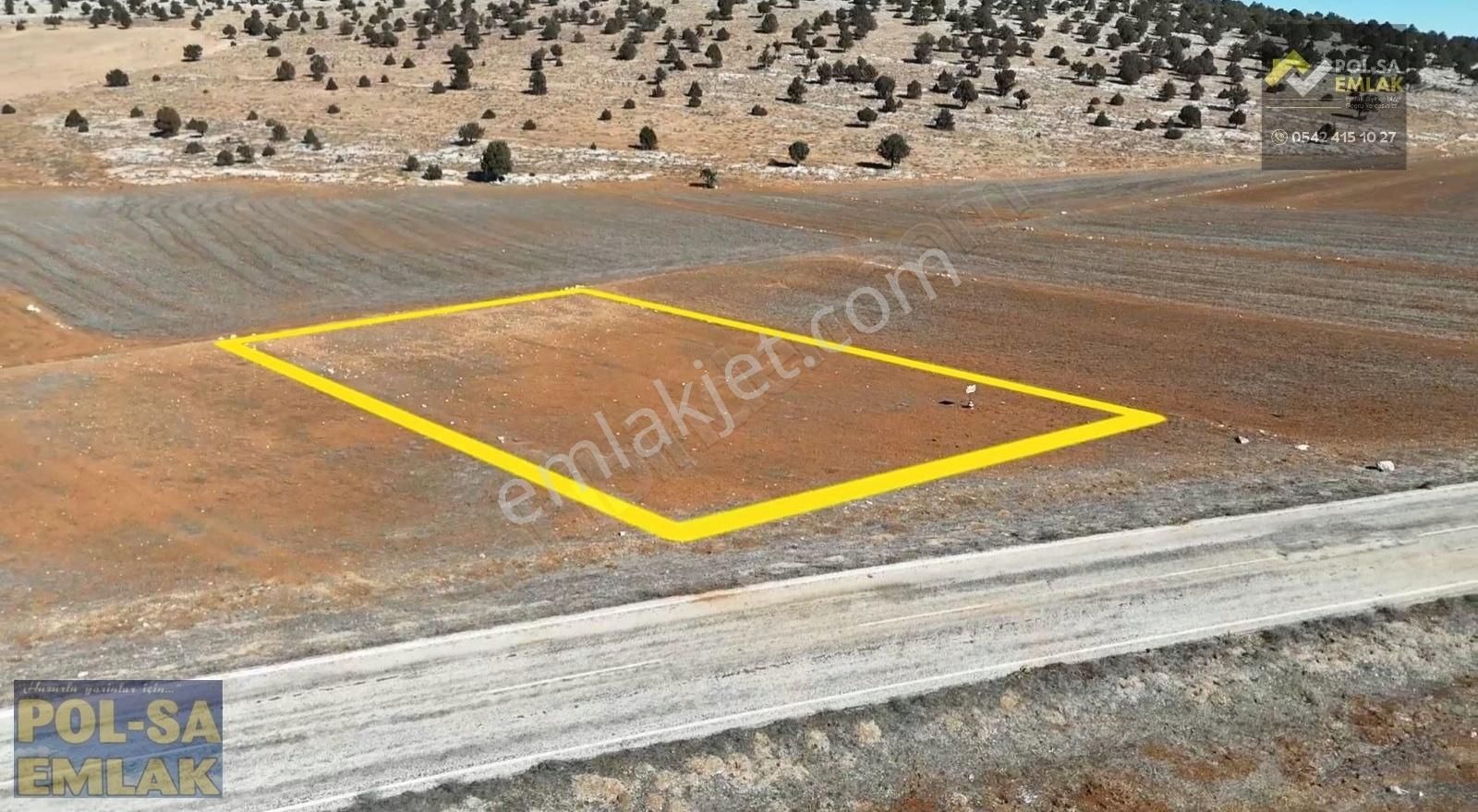 Korkuteli Sımandır Da Satılık 1.353m2 Tarla Resmi Yolu Var - Görsel 12