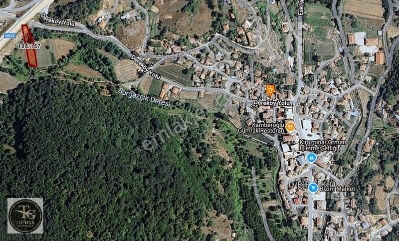Bulgaristan Yolu Üzerinde Asfalt Dibi 1.201 M² Satılık Arazi !!!