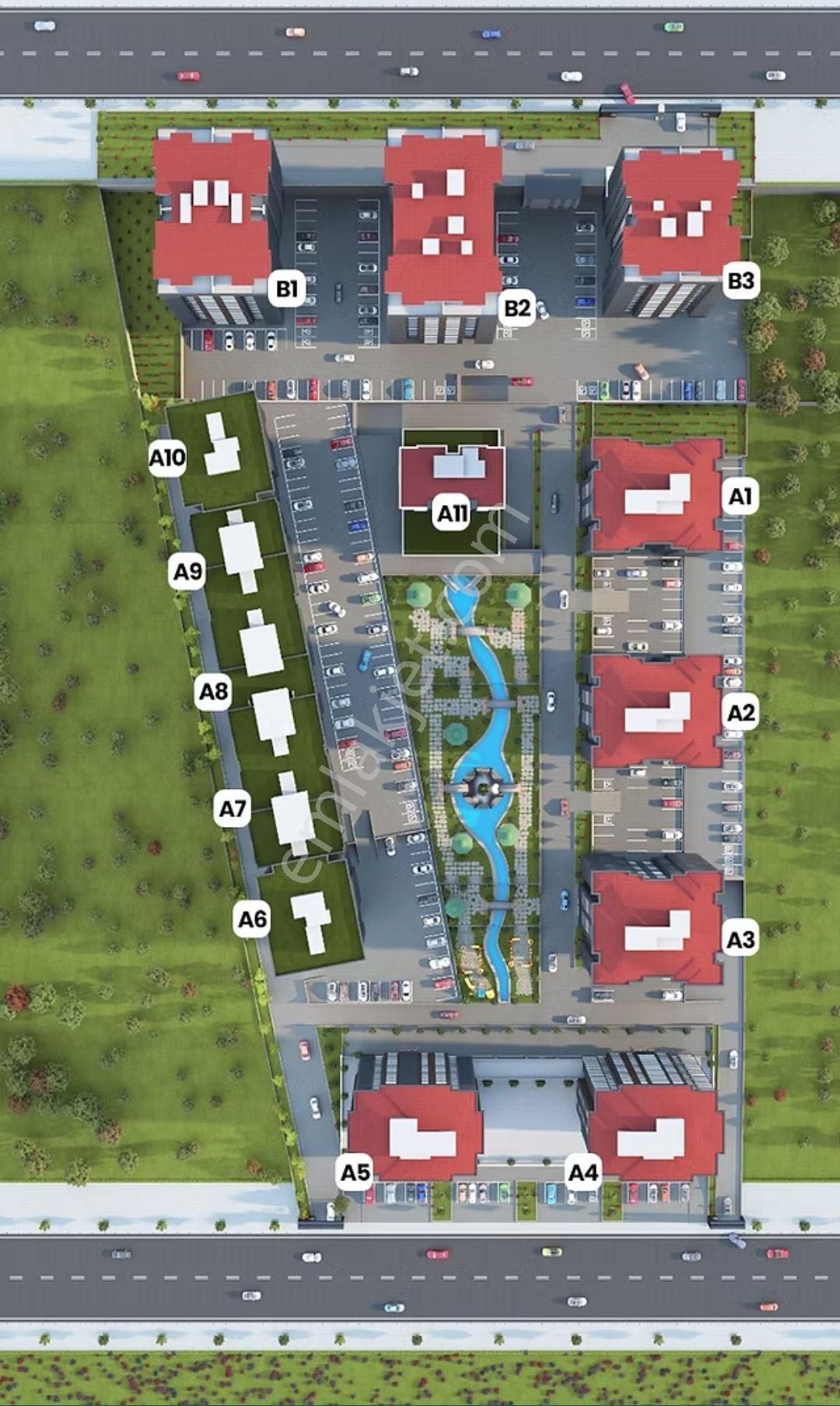 Acill Sahibinden 1+1 A5 Blok Vadi Manzara Premium Etapta Ultralux Daire - Görsel 6