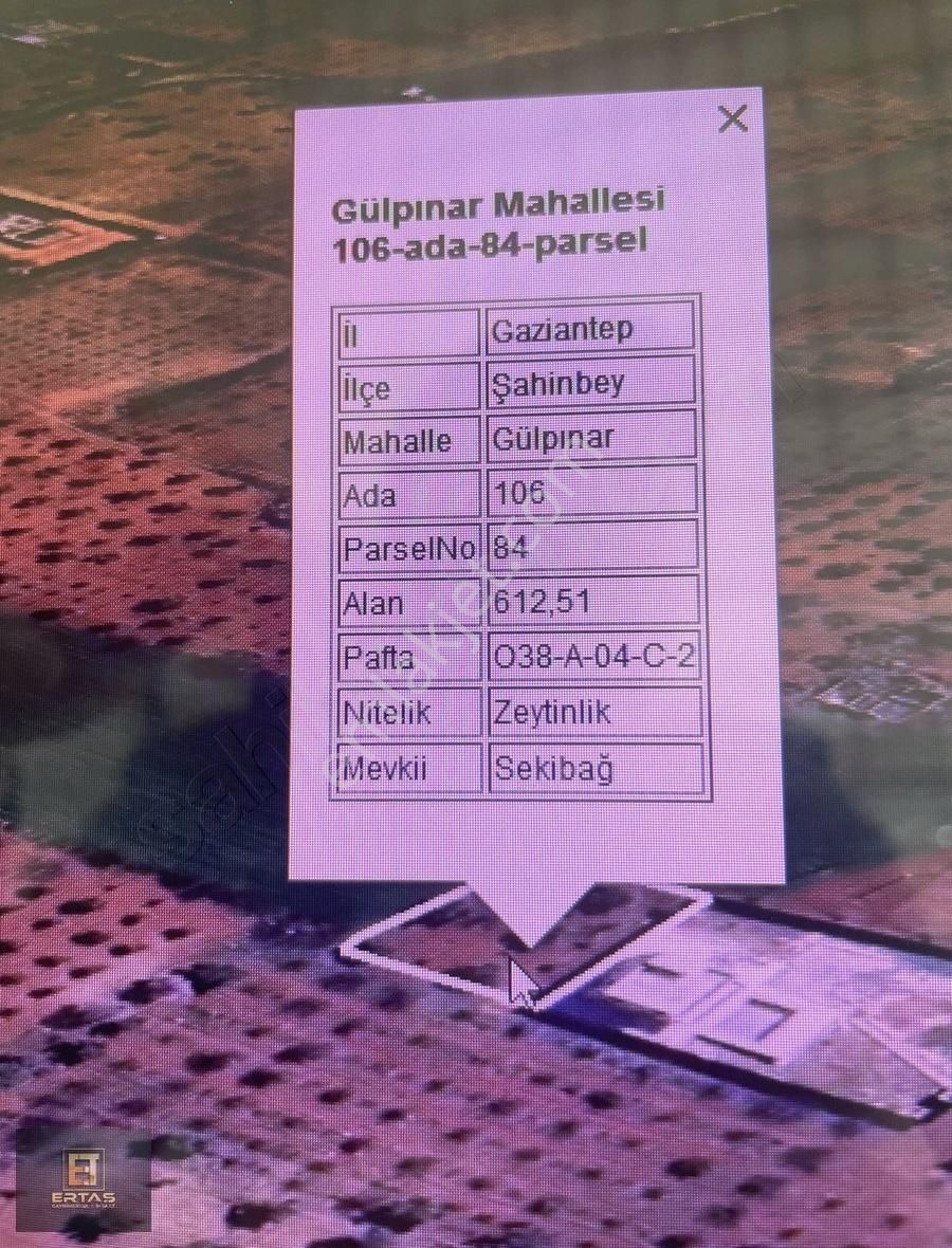 Ertaş Group'tan Gülpınar Mah. Satılık Yatırımlık Arazi