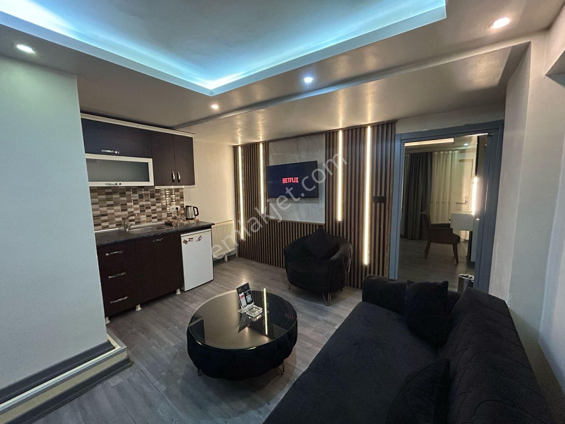 Sara Suites Orjinal Resim Ultra Lüx Jakuzili 1+1 Günlük Daire
